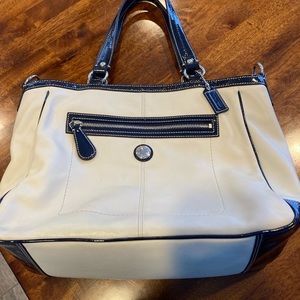COACH LEATHER TOTE